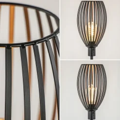 Straluma Scandinavische tafellamp mat zwart><noscript><img width=