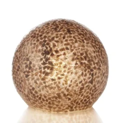 Straluma Schelpen tafellamp bol 40 cm creme-goud> Schelpenlampen|Woonkamerlampen