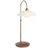 Straluma Sfeervolle tafellamp brons met creme glas klassiek> Tafellampen|Woonkamerlampen