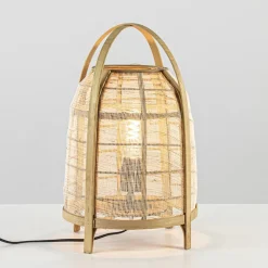 Straluma Sfeervolle tafellamp Jacinto naturel Light and Living> Tafellampen|Light and Living