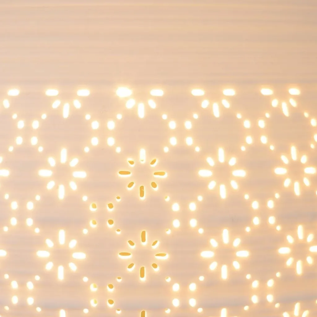 Straluma Sfeervolle tafellamp wit porselein decoratief> Tafellampen|Oosterse Verlichting