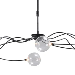 Straluma Sierlijke LED hanglamp met helder glas dimbaar><noscript><img width=
