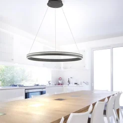 Straluma Smart hanglamp ring groot antraciet><noscript><img width=