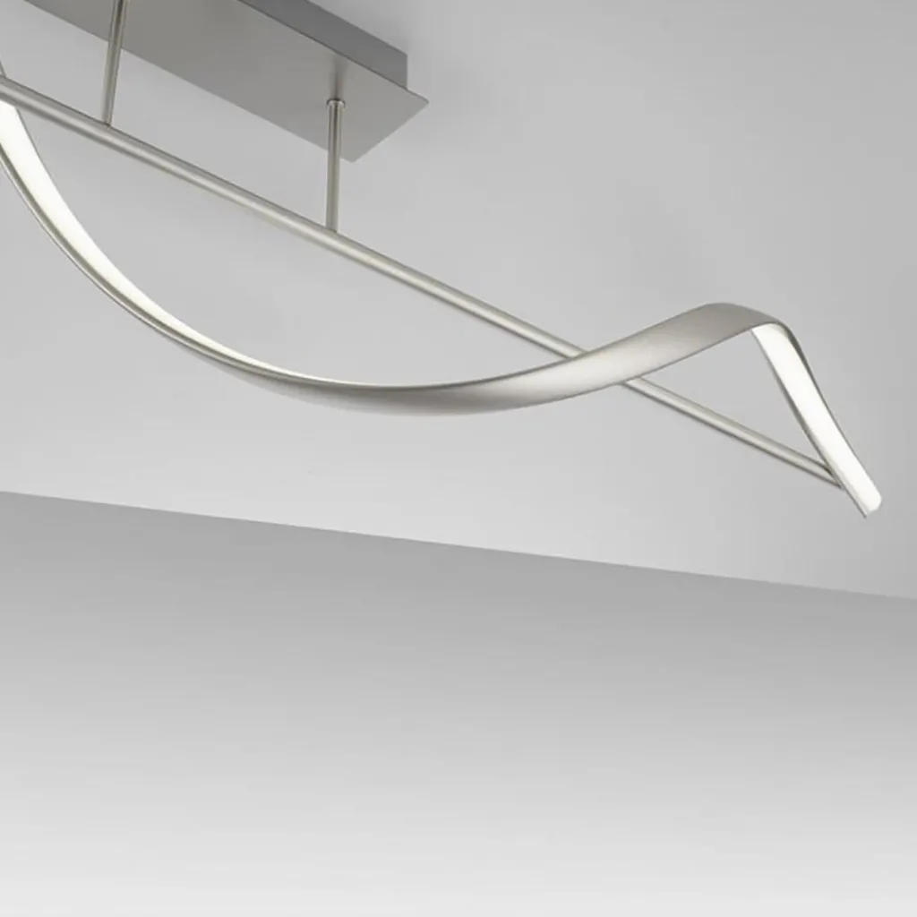 Straluma Smart plafondlamp LED spiraal staal> Smart lampen|Plafondlampen