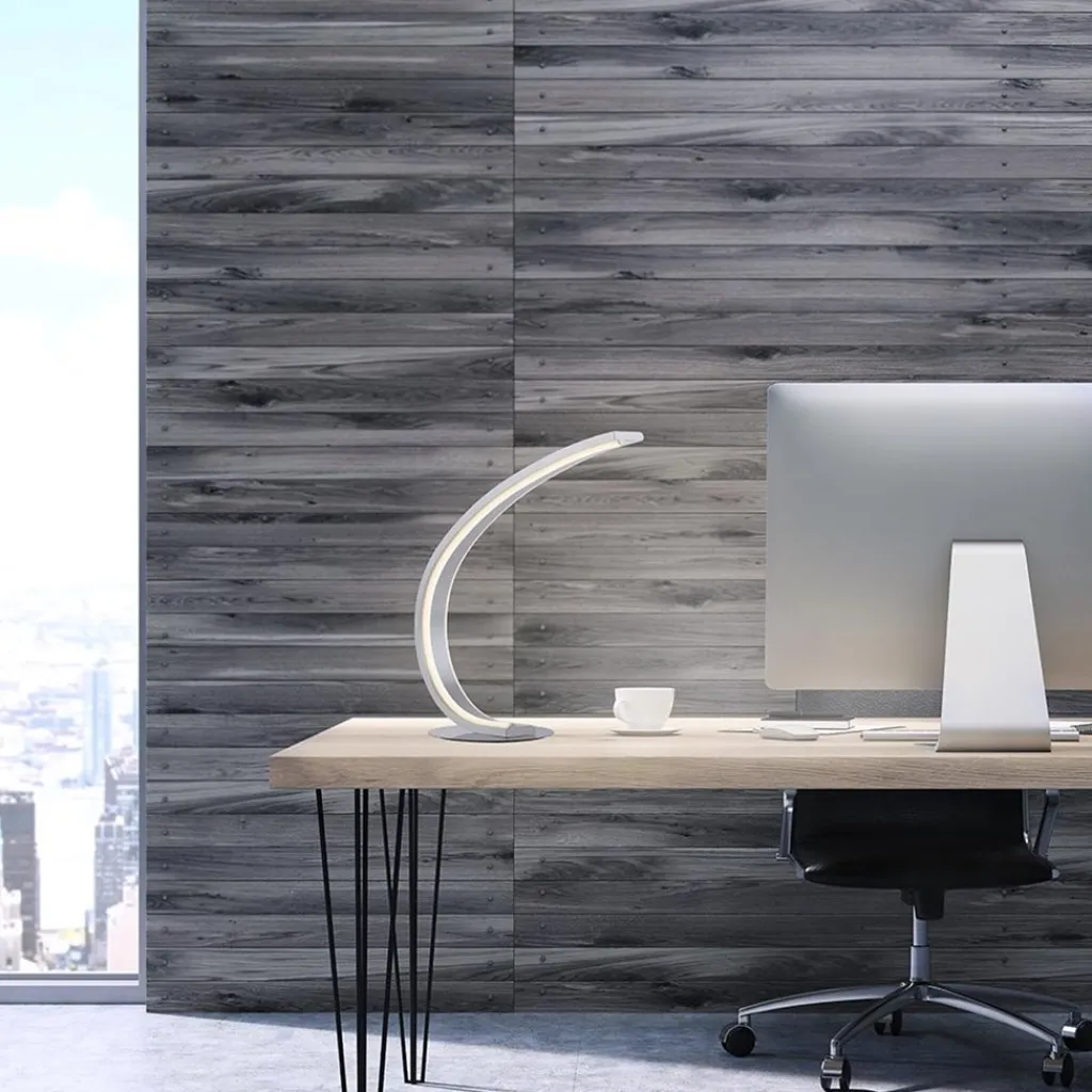 Straluma Smart tafellamp boog aluminium met LED> Tafellampen|Smart lampen