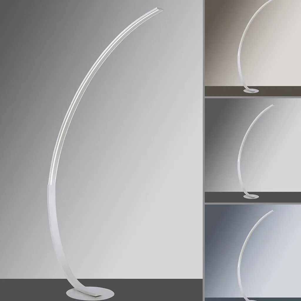 Straluma Smart vloerlamp boog aluminium inclusief dimbaar LED> Vloerlampen|Smart lampen