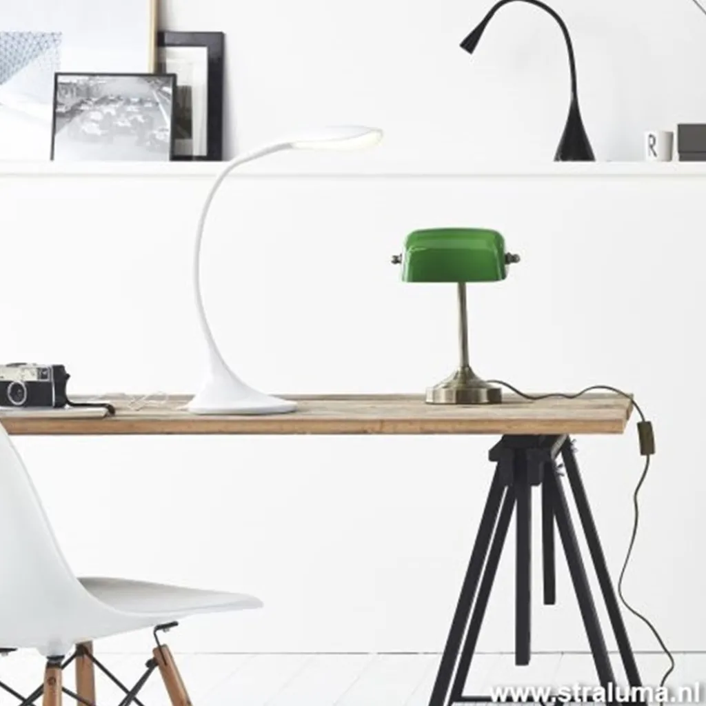 Straluma Speelse zwarte bureaulamp Zozy LED> Tafellampen|Bureaulampen