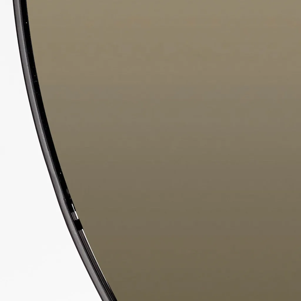 Straluma Spiegel Espejo zwart met smoke glas> Light and Living