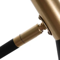 Straluma Staande leeslamp Anne's Choice zwart/goud></noscript> Vloerlampen|LED Vloerlampen