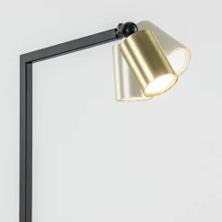 Straluma Staande leesspot Bounce zwart/goud></noscript> Leeslampen|Woonkamerlampen