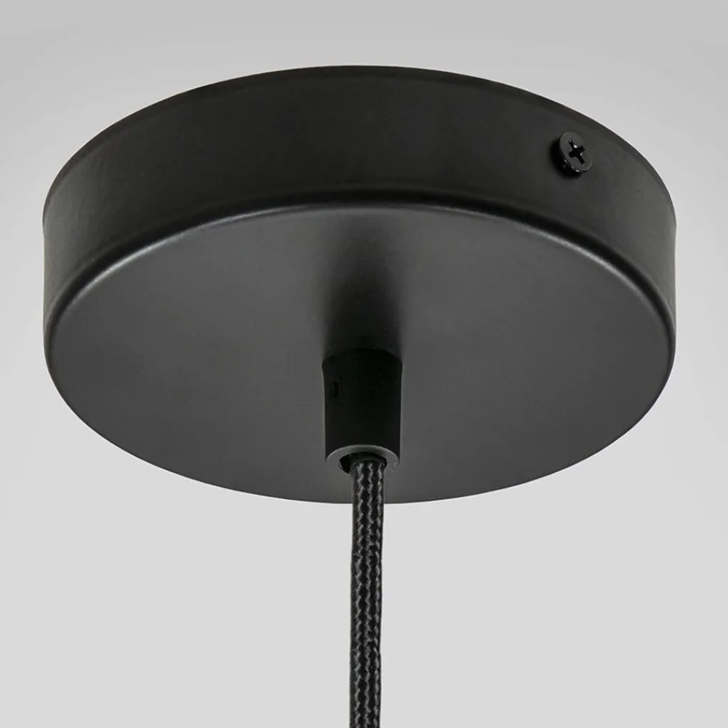 Straluma Stijvolle hanglamp smoke glas met bronzen fitting> Eetkamerverlichting|Hanglampen