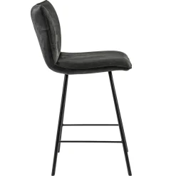 Straluma Stoere barkruk met bull lederen zitting antraciet></noscript> Barkrukken