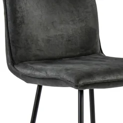 Straluma Stoere barkruk met bull lederen zitting antraciet></noscript> Barkrukken