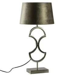 Straluma Strak klassieke lampvoet Riava licht goud> Tafellampen|Lampenvoeten