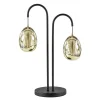 Straluma Strak klassieke LED tafellamp egg zwart met goud> Tafellampen|Woonkamerlampen