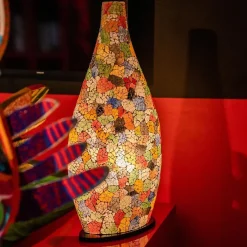 Straluma Tafellamp / vaaslamp gerecycled glas></noscript> Woonkamerlampen|Slaapkamerlampen