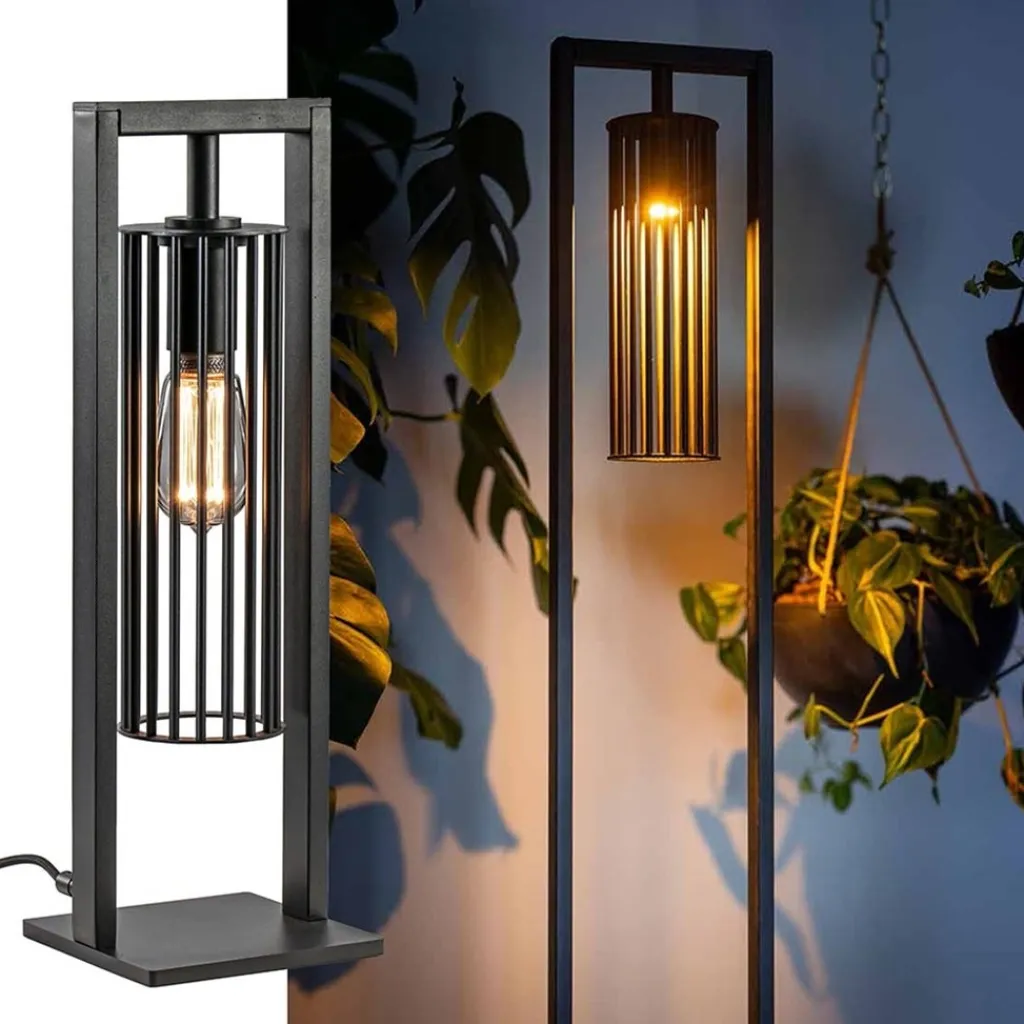 Straluma Tafellamp Birdy frame zwart> Woonkamerlampen|Slaapkamerlampen