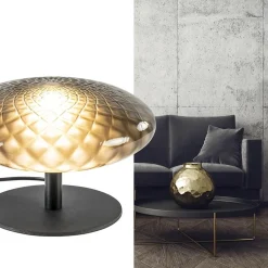 Straluma Tafellamp Bottega 30 zwart/smoke glas><noscript><img width=