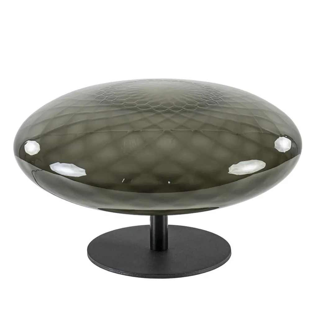 Straluma Tafellamp Bottega 40 zwart/smoke glas> Tafellampen|Design Verlichting