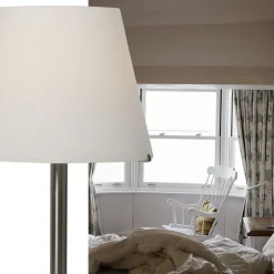 Straluma Tafellamp Calabro rvs met wit glas><noscript><img width=