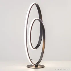 Straluma Tafellamp eclips zwart incl.dimmer> Tafellampen|Woonkamerlampen