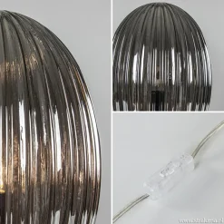 Straluma Tafellamp Egg Rib smoke glas></noscript> Tafellampen|Luxe Verlichting