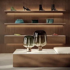 Straluma Tafellamp Flar medium champagne/honey></noscript> Tafellampen|Design Verlichting