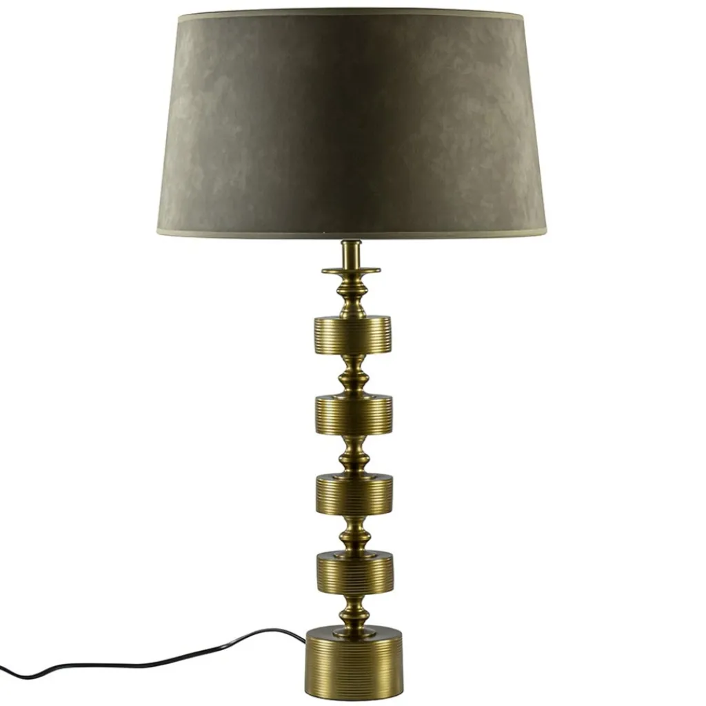 Straluma Tafellamp Gody antiek brons exclusief kap> Tafellampen|Lampenvoeten