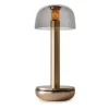 Straluma Tafellamp Humble Two goud/smoke oplaadbaar> Tafellampen|Keukenverlichting