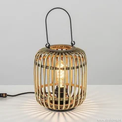 Straluma Tafellamp lantaarn bamboe> Tafellampen|Beach Verlichting