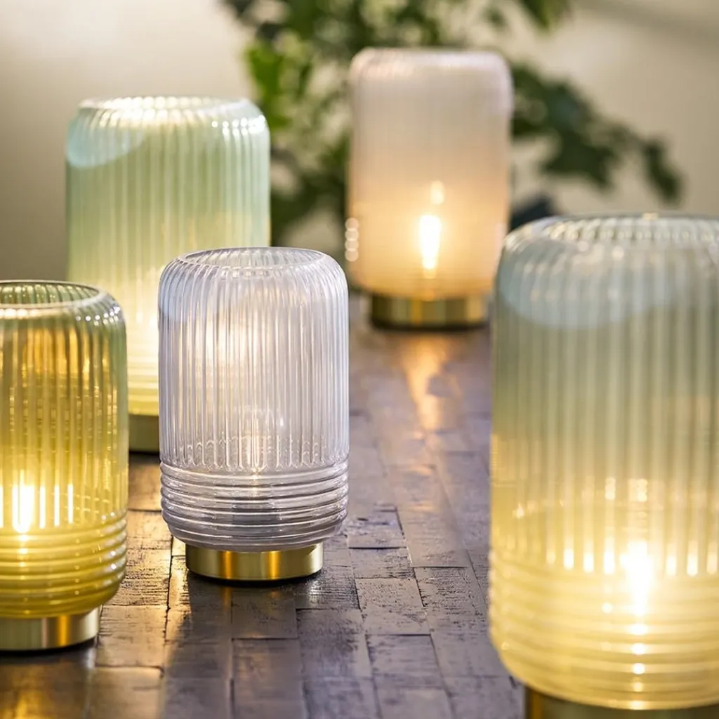 Straluma Tafellamp Lipa op batterij groen Light and Living> Tafellampen|Light and Living