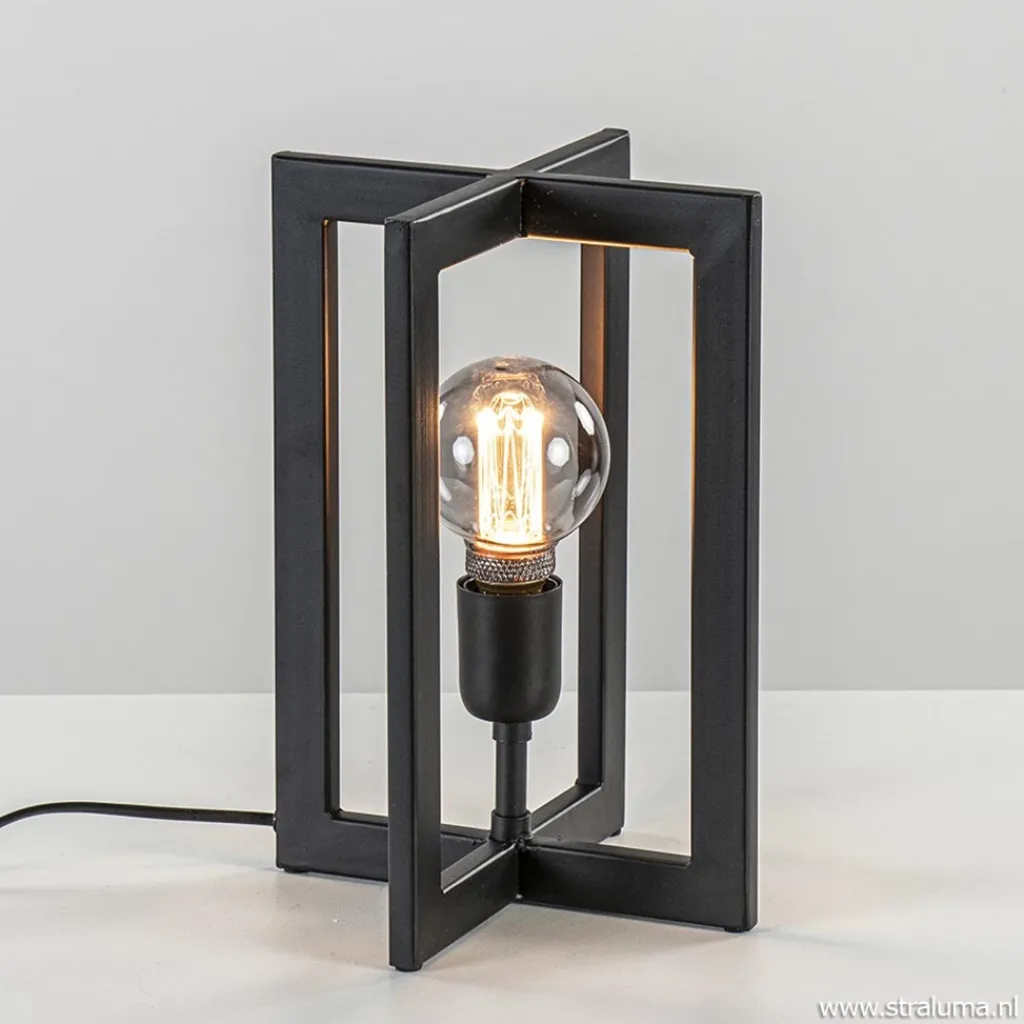 Straluma Tafellamp Mace 30cm zwart> Tafellampen|Industriële Verlichting