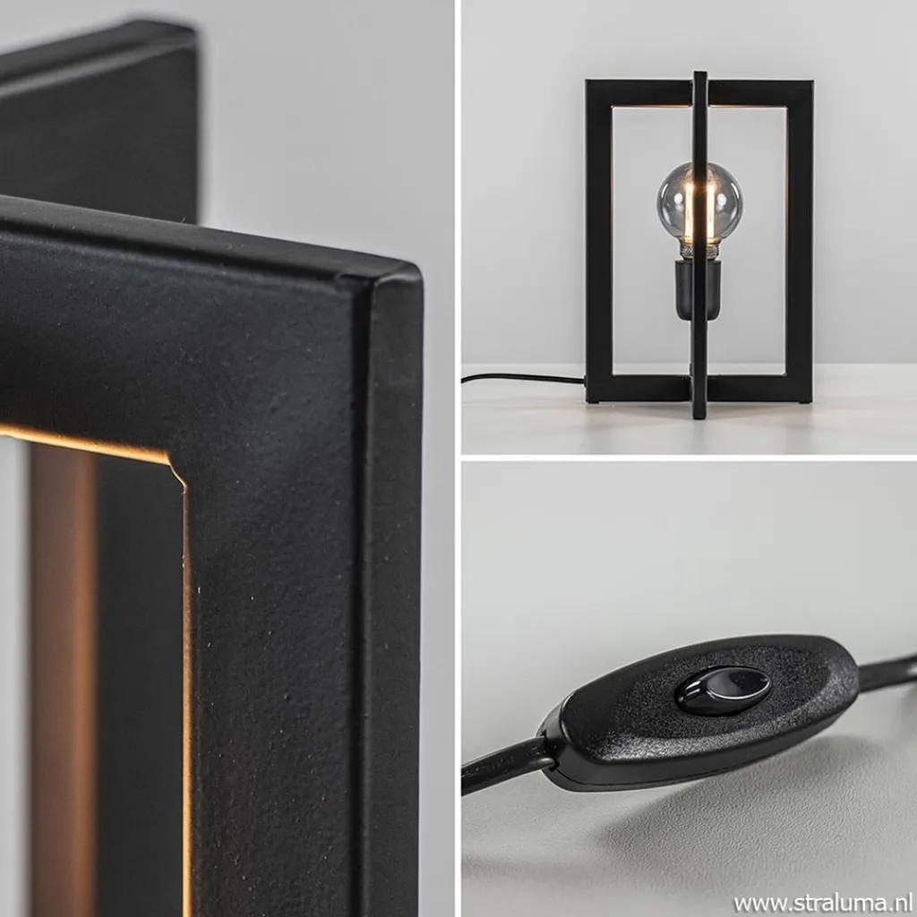 Straluma Tafellamp Mace 30cm zwart> Tafellampen|Industriële Verlichting