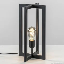 Straluma Tafellamp Mace 40cm zwart> Tafellampen|Light and Living