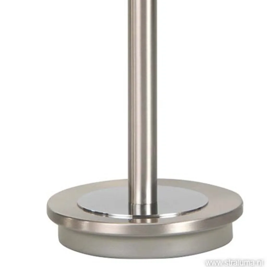 Straluma Tafellamp nikkel touchdimmer slaapkamer> Nachtkastlampen|Touch Lampen