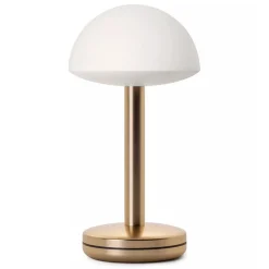 Straluma Tafellamp op accu gold/frosted IP65> Buitenlampen|Tafellampen