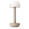 Straluma Tafellamp op batterij beige met frosted kap> Tafellampen|Eetkamerverlichting