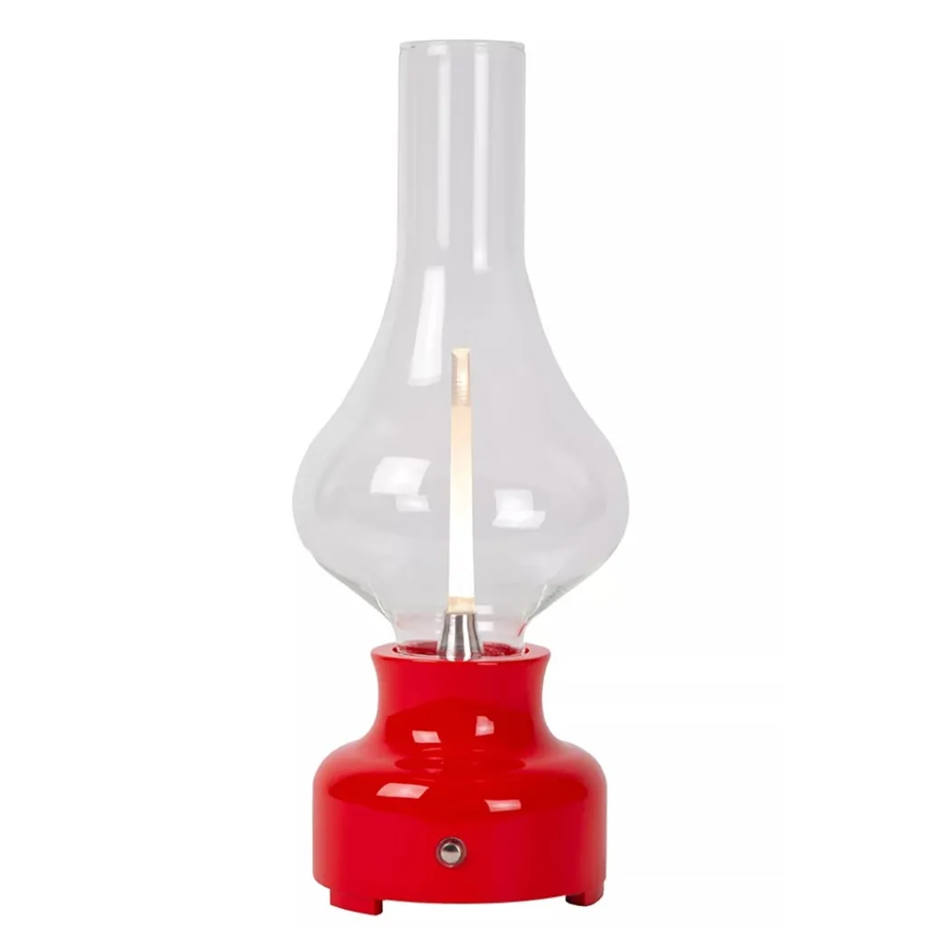 Straluma Tafellamp op batterij rood 3-standen dimbaar> Tafellampen|Eetkamerverlichting