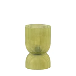 Straluma Tafellamp Phoebe licht olijfgroen op batterijen> Tafellampen|Light and Living