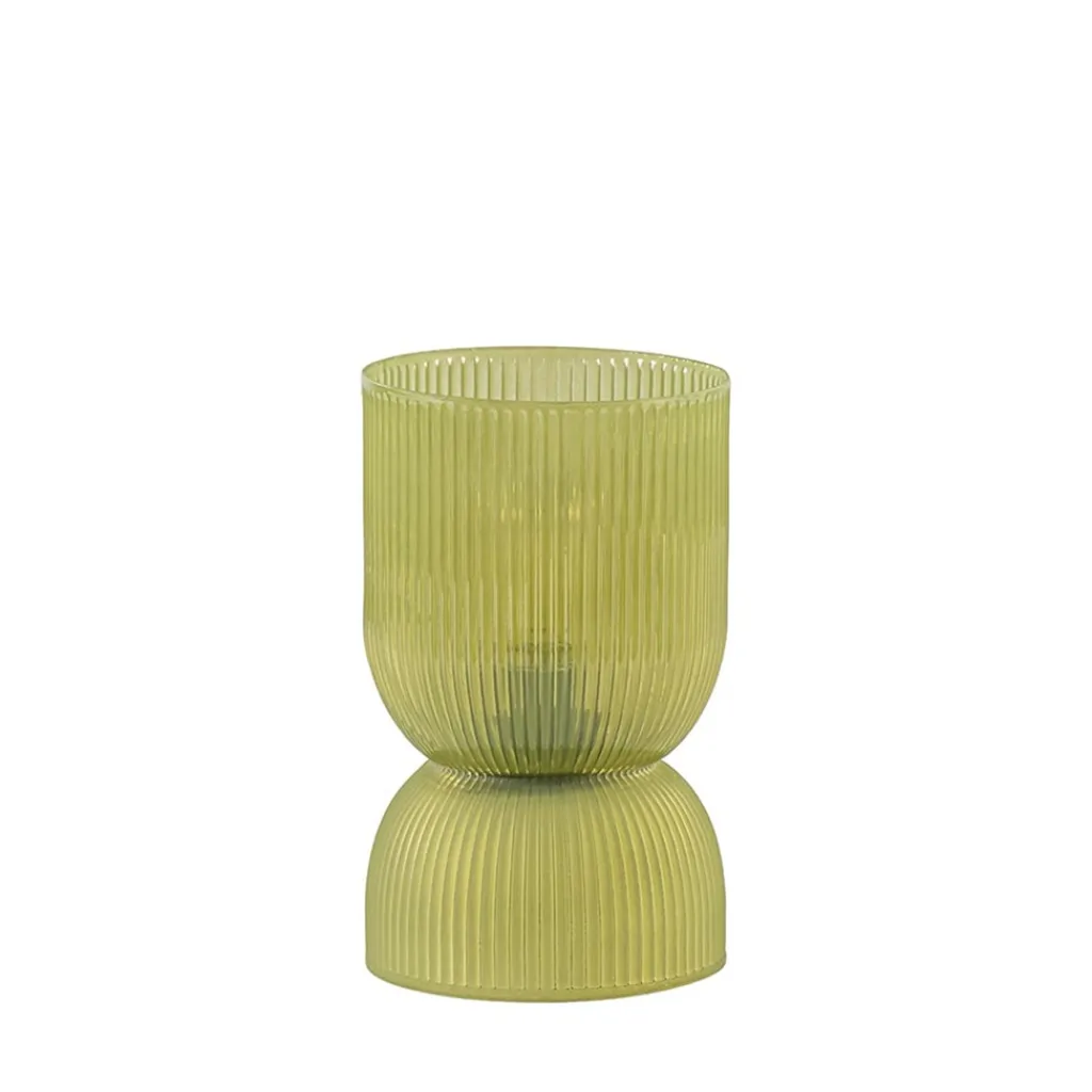 Straluma Tafellamp Phoebe licht olijfgroen op batterijen> Tafellampen|Light and Living