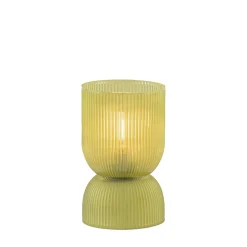 Straluma Tafellamp Phoebe licht olijfgroen op batterijen> Tafellampen|Light and Living