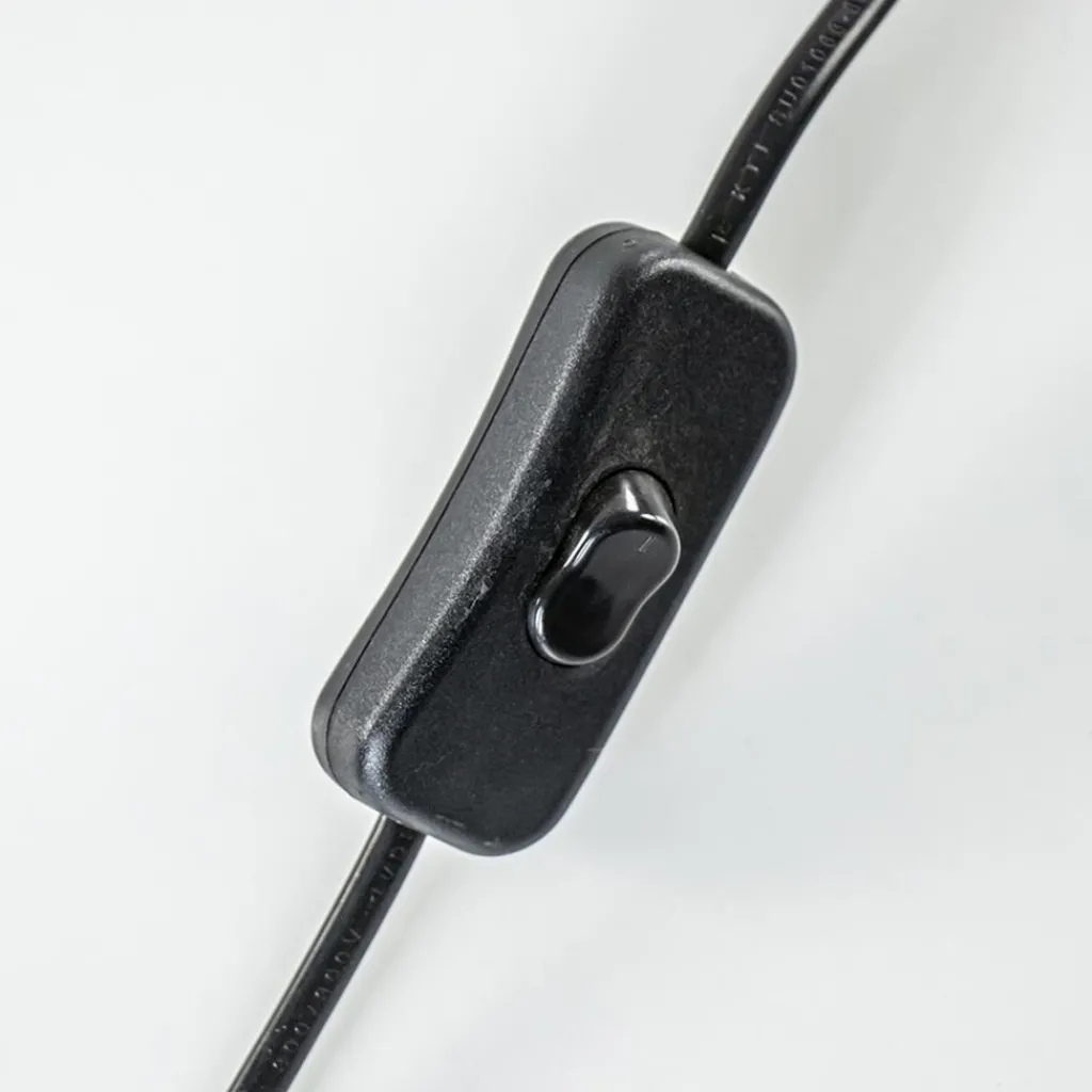 Straluma Tafellamp voet Racco donkerbruin hout excl.kap L&L> Light and Living|Schemerlampen