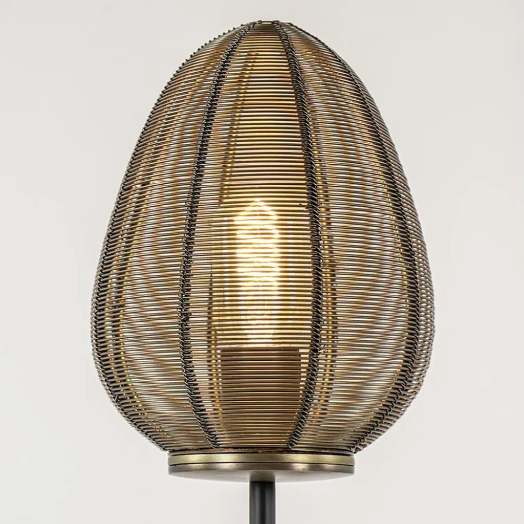 Straluma Tafellamp Yaelle brons/zwart> Draadlampen|Light and Living