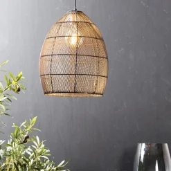 Straluma Trendy draad hanglamp Meya zwart/goud><noscript><img width=