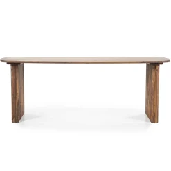 Straluma Trendy eetkamertafel Sheesham hout 240x100> Eettafels