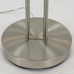 Straluma Uplighter met leesarm New Luna nikkel><noscript><img width=