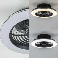 Straluma Ventilator Alisio Mini zwart met remote><noscript><img width=