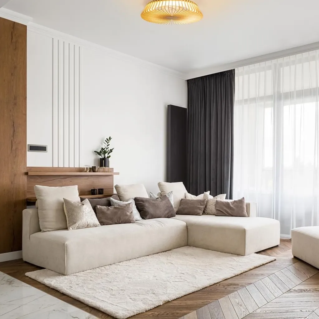 Straluma Ventilator Himalaya Wood remote+app> Plafondlampen|Plafondventilatoren met lamp