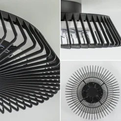 Straluma Ventilator Himalaya zwart remote+app CCT><noscript><img width=