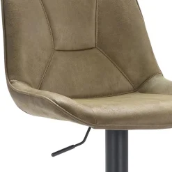 Straluma Verstelbare barkruk metalen poot met microleder zitting></noscript> Barkrukken